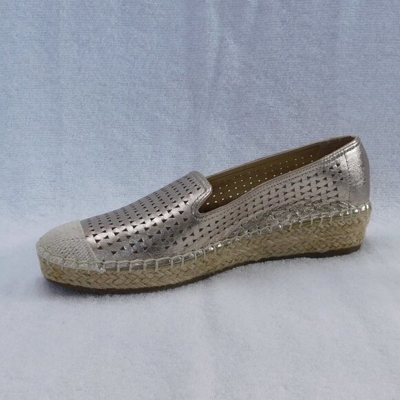 W61 Champagne Channing Espadrille Loafers - 6.5 - Picture 1 of 4